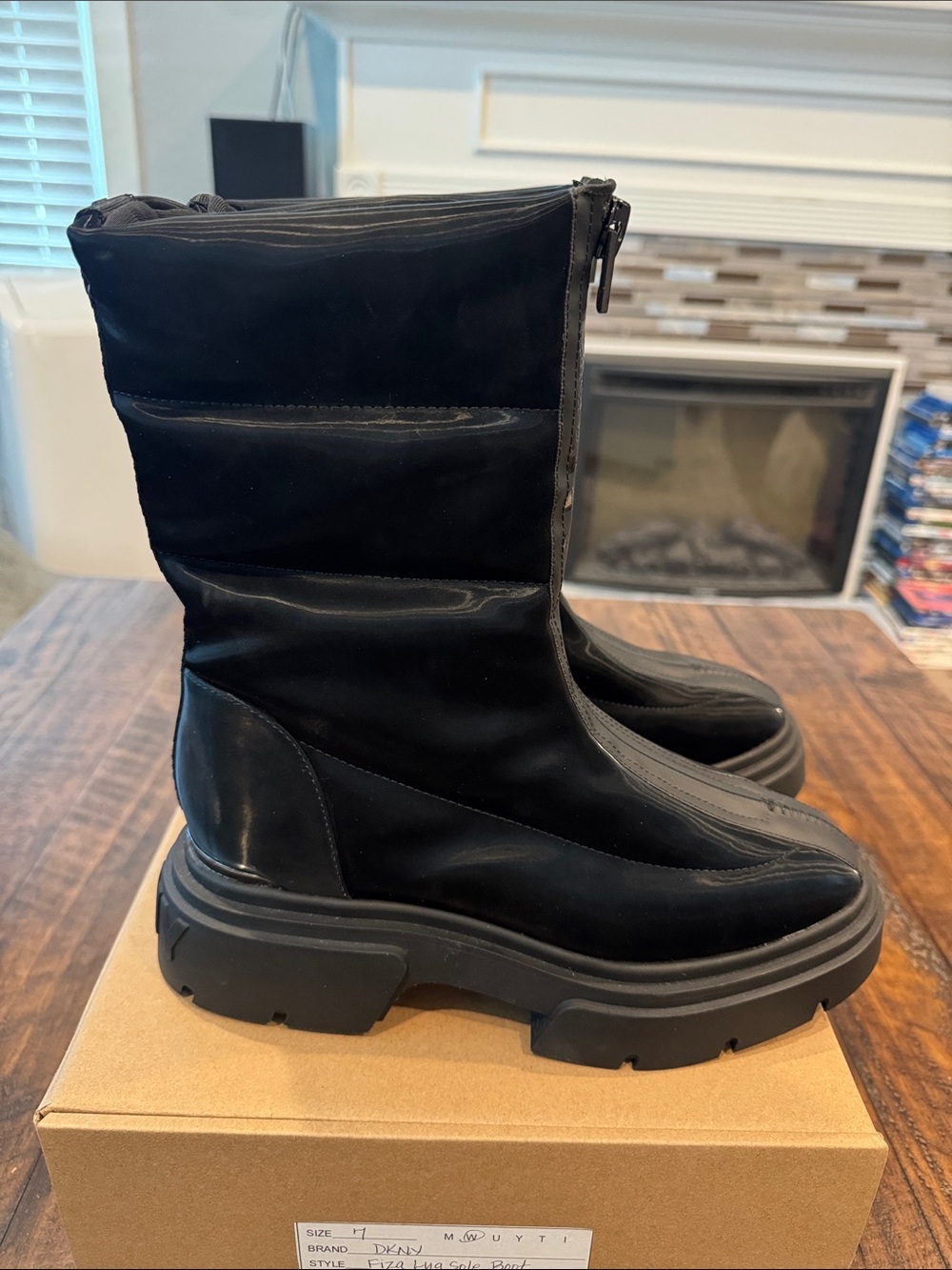 DKNY Fiza Lug Sole Boot (NWOT)